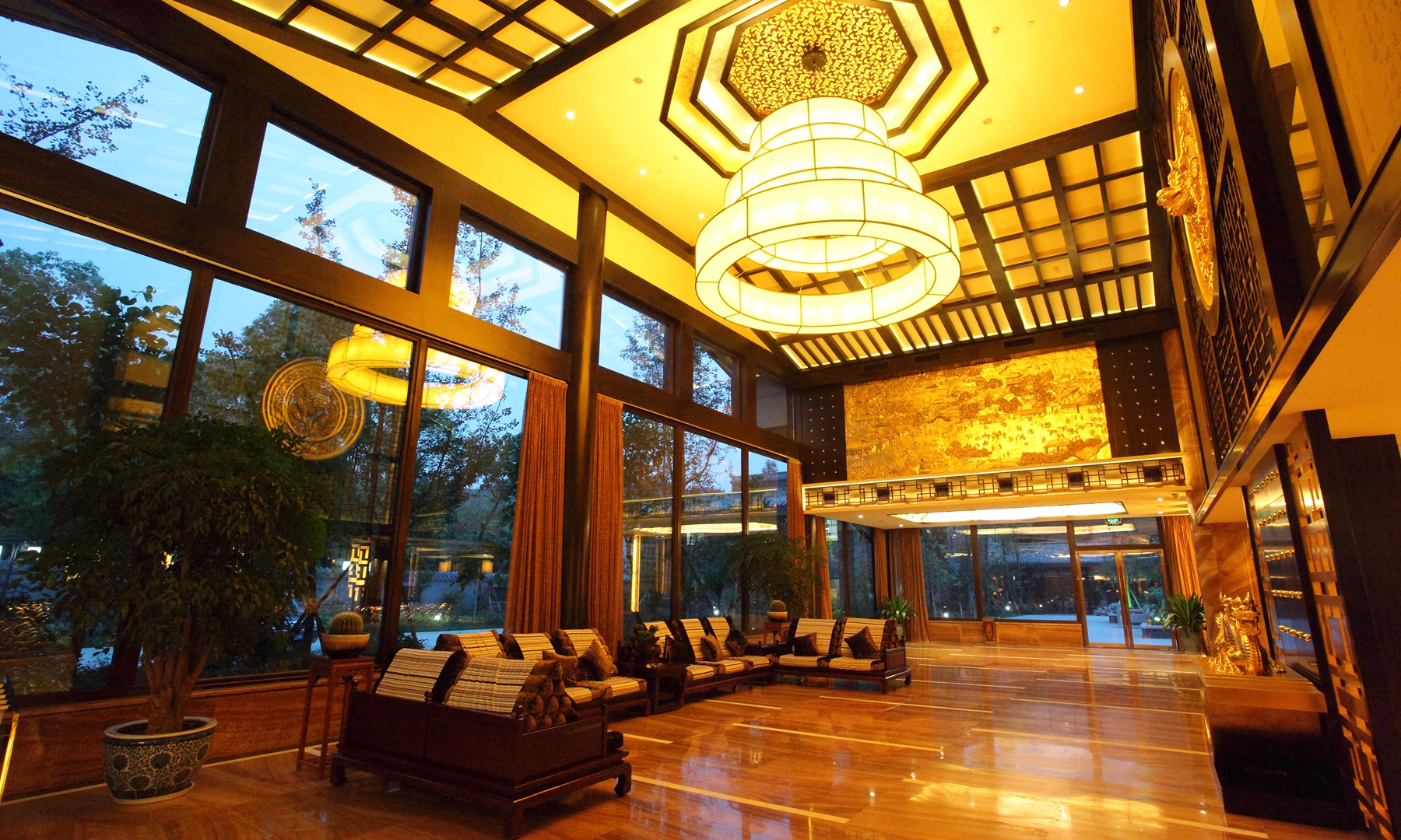 黄龙溪酒店设计